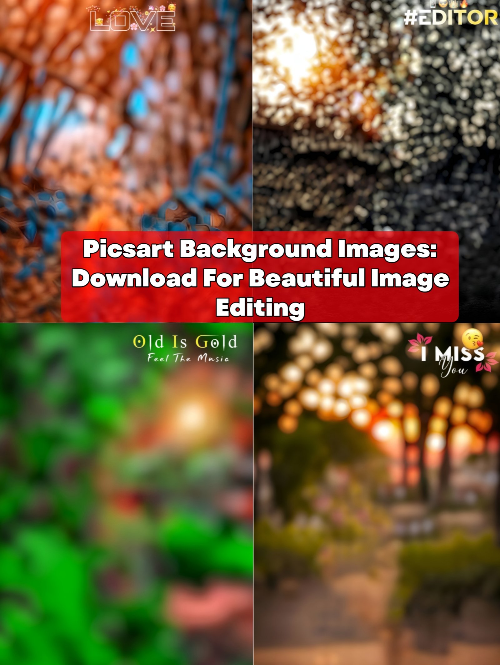 Picsart Background Images: Download For Beautiful Image Editing