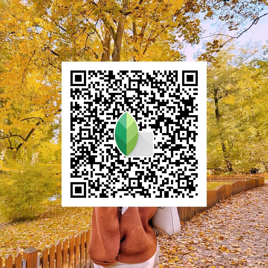 Autumn Snapseed QR Code HD 4k 